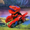 Transforming Dinosaur Car LED Lights & Remote Control