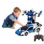 Transforming Toy 2-In-1 Car & Robot Remote Control