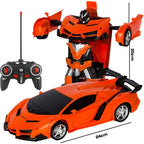 Transforming Toy 2-In-1 Car & Robot Remote Control