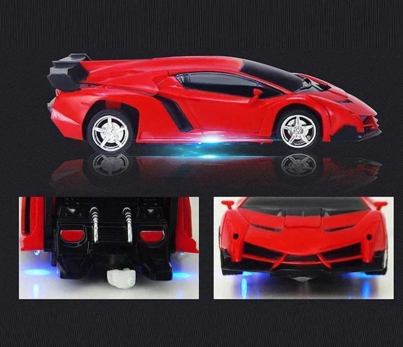 Transforming Toy 2-In-1 Car & Robot Remote Control