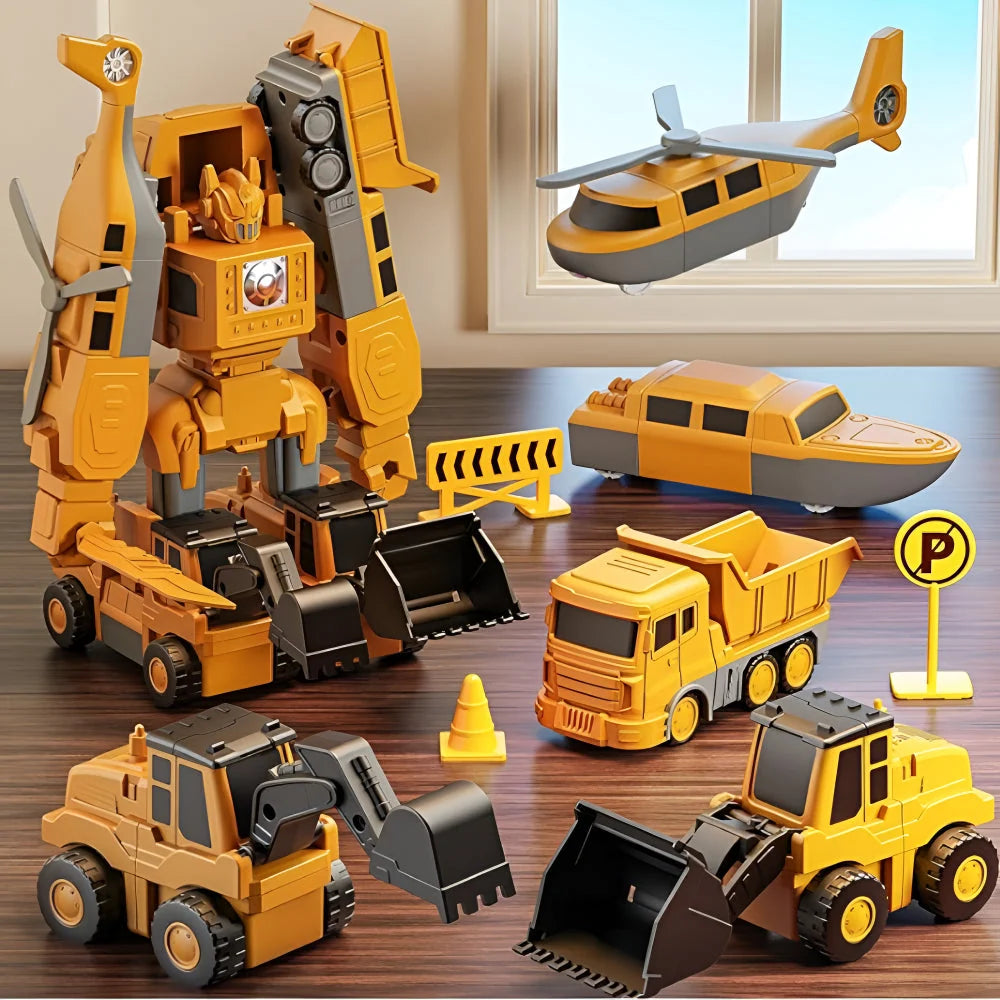 Transforming Toy Set Magnetic Easy Connect 26 Or 35 Pieces