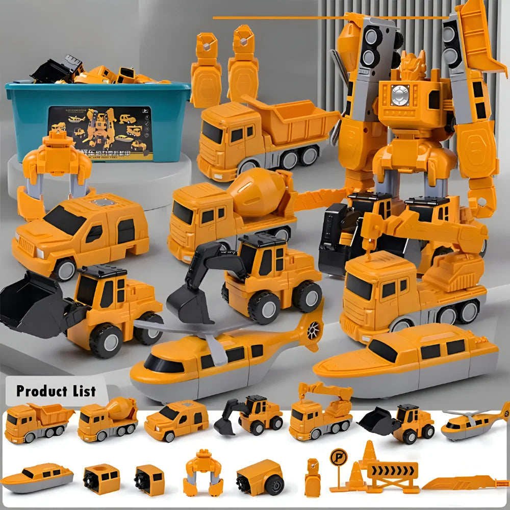 Transforming Toy Set Magnetic Easy Connect 26 Or 35 Pieces