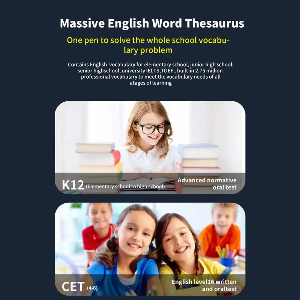 Translation Pen Smart Scanning & Photo Translation 123 Languages