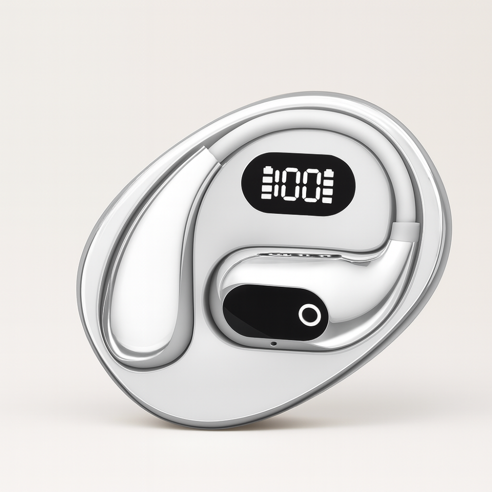 Translator Earbuds Real-Time Translation & Noise-Cancelling