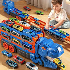 Transporter Car Set Die-Cast Metal Folding Set of 2