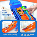 Transporter Car Set Die-Cast Metal Folding Set of 2