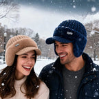 Trapper Hat Fleece-Lined Ear Flaps & Visor