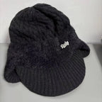 Trapper Hat Fleece-Lined Ear Flaps & Visor