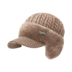 Trapper Hat Fleece-Lined Ear Flaps & Visor