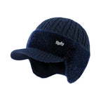 Trapper Hat Fleece-Lined Ear Flaps & Visor