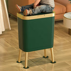 Trash Can Slim 15L Sealed Lid & Elevated Legs