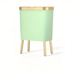 Trash Can Slim 15L Sealed Lid & Elevated Legs