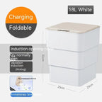 Trash Can Touchless UV Sterilization Insect-Proof Lid