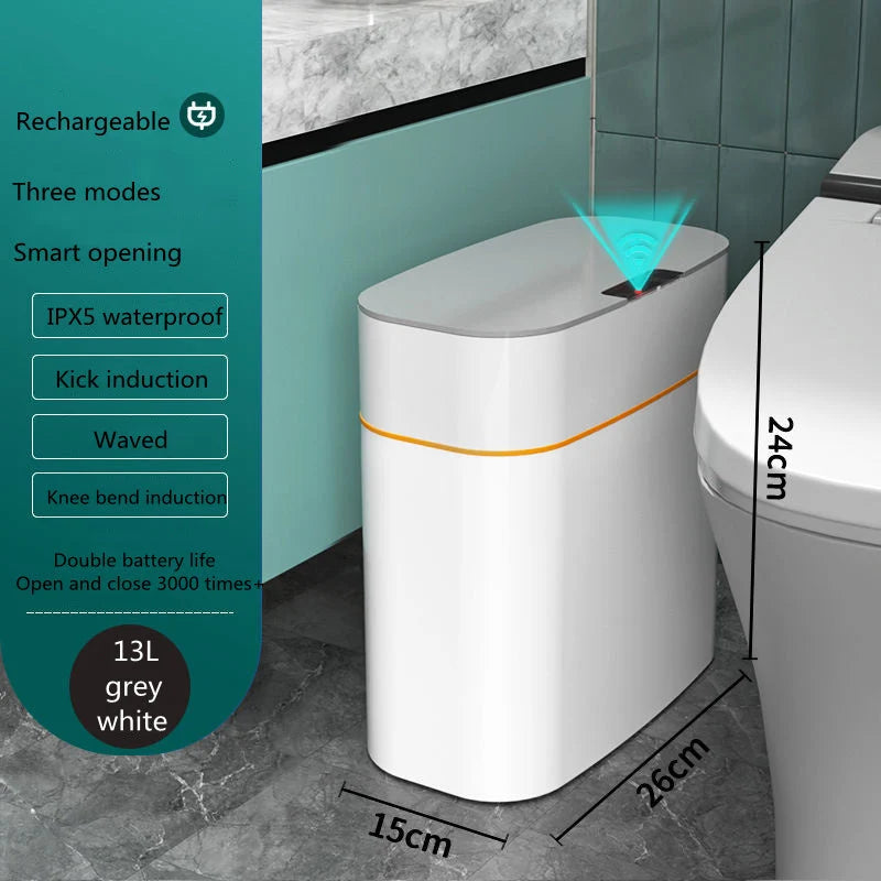 Trash Can Touchless UV Sterilization Insect-Proof Lid
