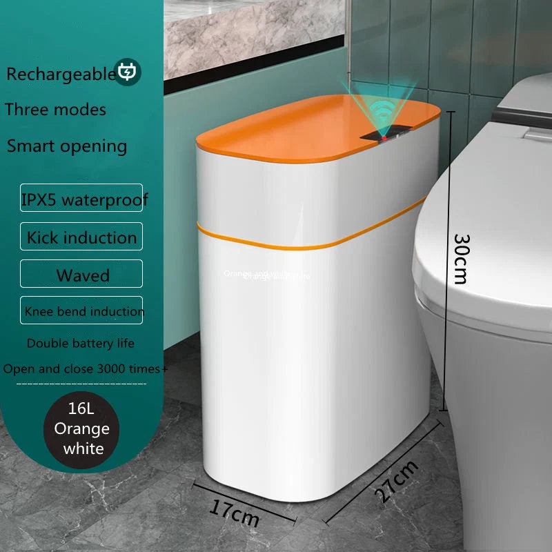 Trash Can Touchless UV Sterilization Insect-Proof Lid