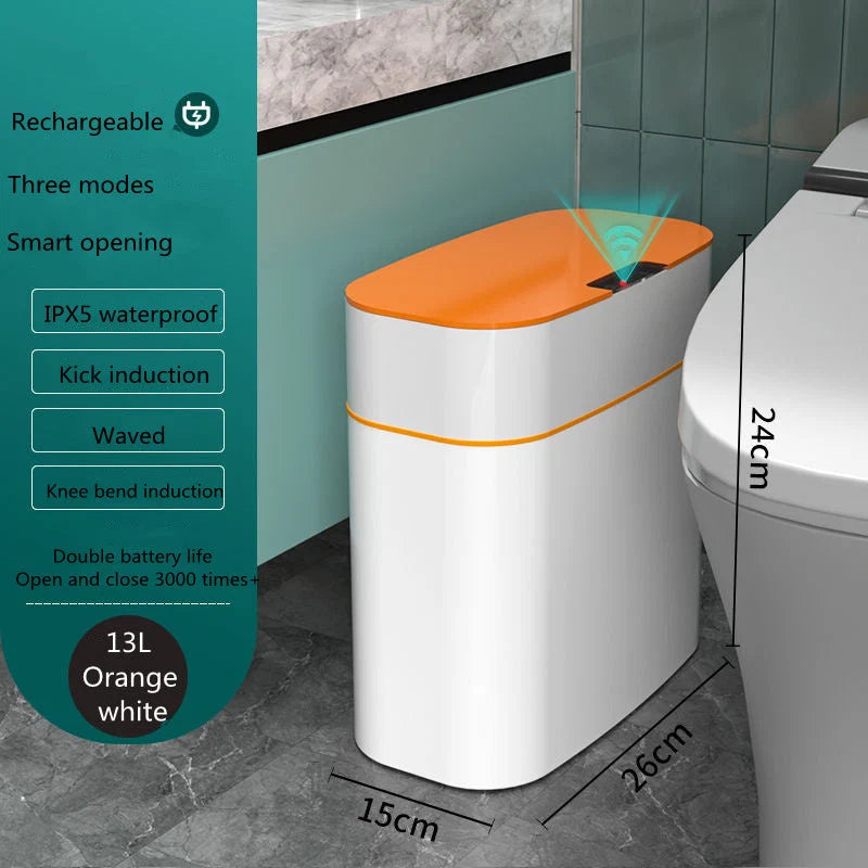 Trash Can Touchless UV Sterilization Insect-Proof Lid