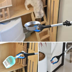 Trash Grabber Tool Foldable Telescopic Magnetic Tip