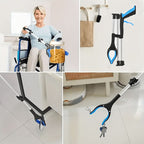 Trash Grabber Tool Foldable Telescopic Magnetic Tip