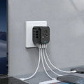 Travel Adapter Universal 4 Port USB Surge Protection