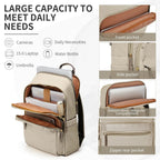 Travel Backpack 20-35L Water-Resistant Multi-Pocket