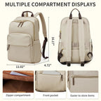 Travel Backpack 20-35L Water-Resistant Multi-Pocket