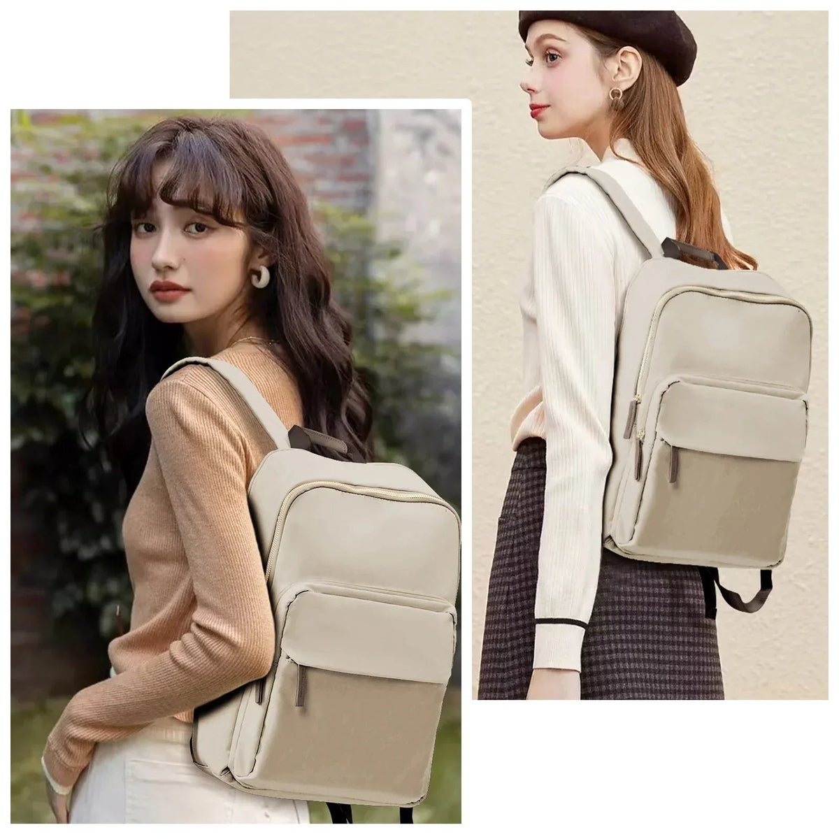 Travel Backpack 20-35L Water-Resistant Multi-Pocket