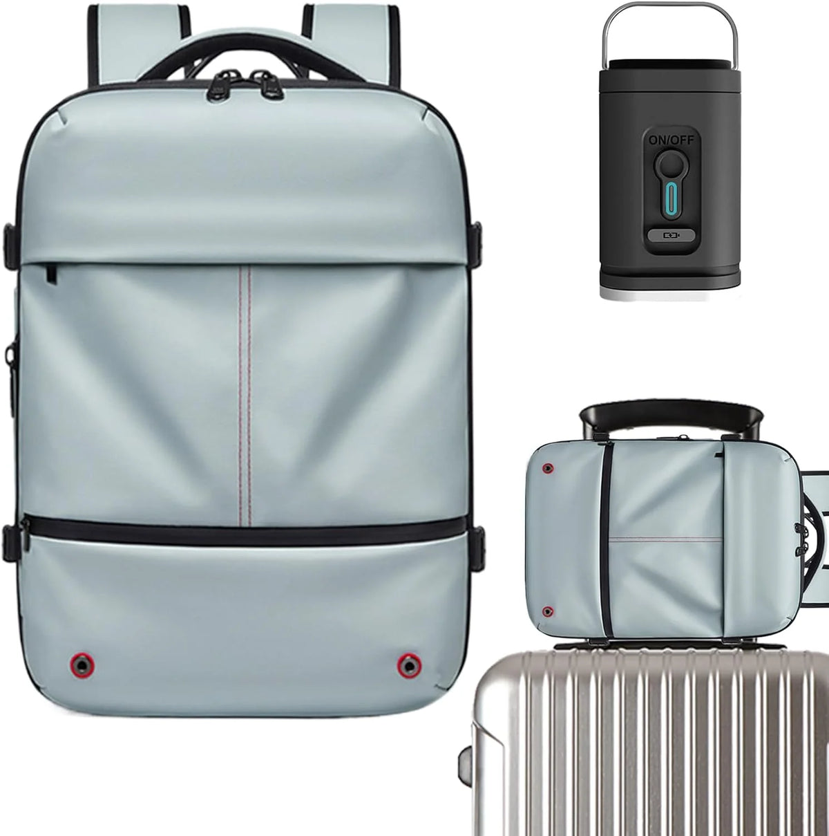Travel Backpack 48L Expandable Vacuum Compression Waterproof