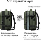 Travel Backpack 48L Expandable Vacuum Compression Waterproof