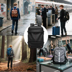 Travel Backpack 48L Expandable Vacuum Compression Waterproof