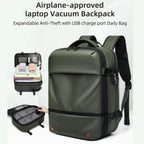 Travel Backpack 48L Expandable Vacuum Compression Waterproof