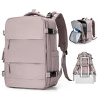 Travel Backpack Airline Approved Padded Laptop Sleeve