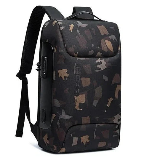 Travel Backpack Anti-Theft Coded Lock Waterproof