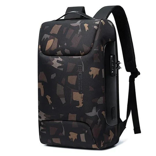 Travel Backpack Anti-Theft Coded Lock Waterproof
