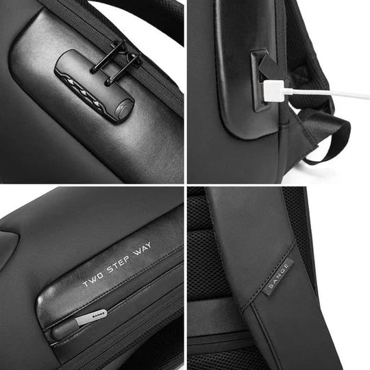 Travel Backpack Anti-Theft Coded Lock Waterproof