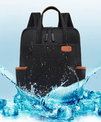 Travel Backpack Anti-Theft Hidden Back Zipper & Luggage Sleeve