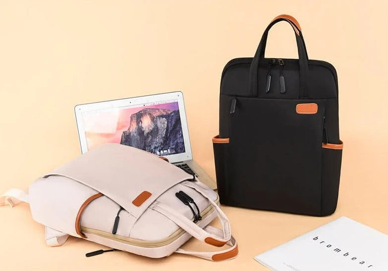Travel Backpack Anti-Theft Hidden Back Zipper & Luggage Sleeve