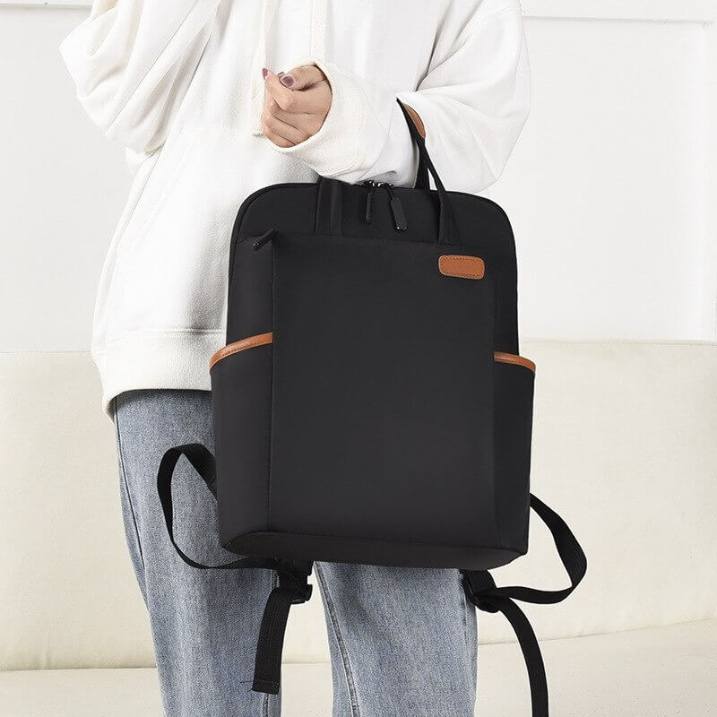 Travel Backpack Anti-Theft Hidden Back Zipper & Luggage Sleeve
