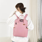 Travel Backpack Anti-Theft Hidden Back Zipper & Luggage Sleeve