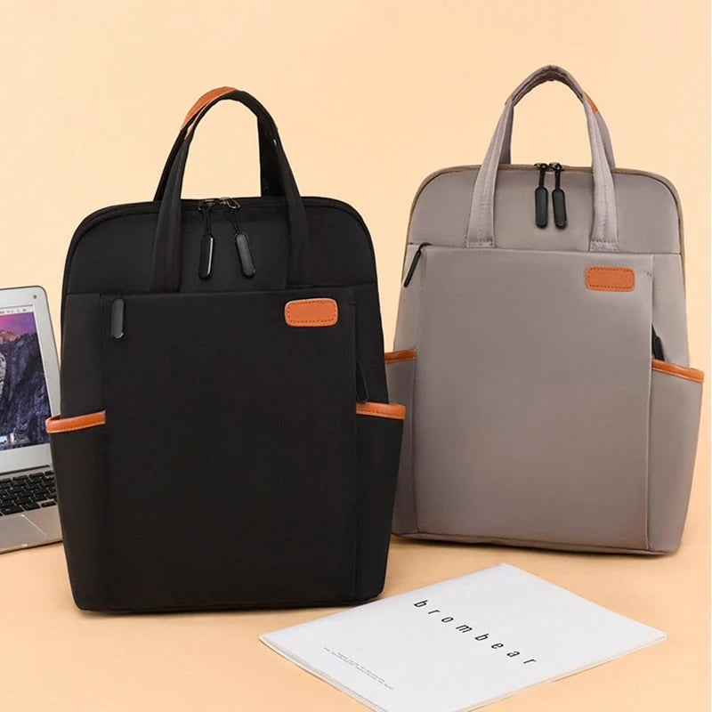 Travel Backpack Anti-Theft Hidden Back Zipper & Luggage Sleeve