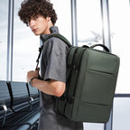 Travel Backpack Expandable 26–45L Laptop Sleeve & Anti-Theft Pocket