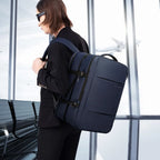Travel Backpack Expandable 26–45L Laptop Sleeve & Anti-Theft Pocket