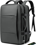 Travel Backpack Expandable 26–45L Laptop Sleeve & Anti-Theft Pocket