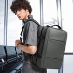 Travel Backpack Expandable 26–45L Laptop Sleeve & Anti-Theft Pocket