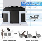 Travel Backpack Expandable 26–45L Laptop Sleeve & Anti-Theft Pocket