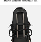Travel Backpack Expandable 60L Water-Resistant Laptop Compartment