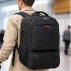Travel Backpack Insulated Food Compartment Padded Laptop Sleeve