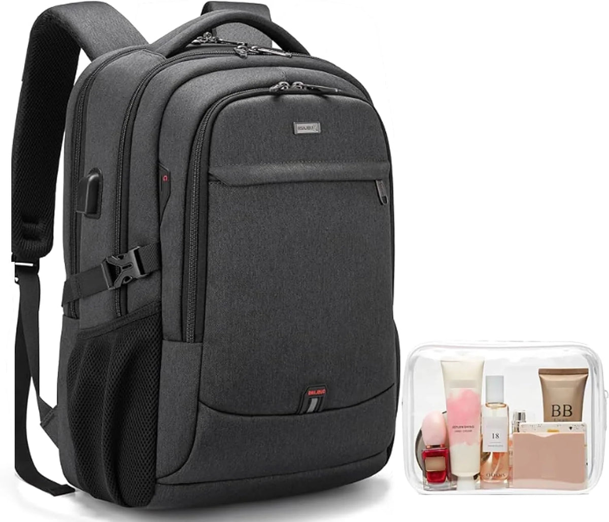 Travel Backpack Laptop 13–17 Inch Anti-Theft USB Charging