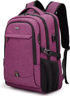 Travel Backpack Laptop 13–17 Inch Anti-Theft USB Charging