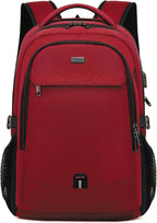 Travel Backpack Laptop 13–17 Inch Anti-Theft USB Charging