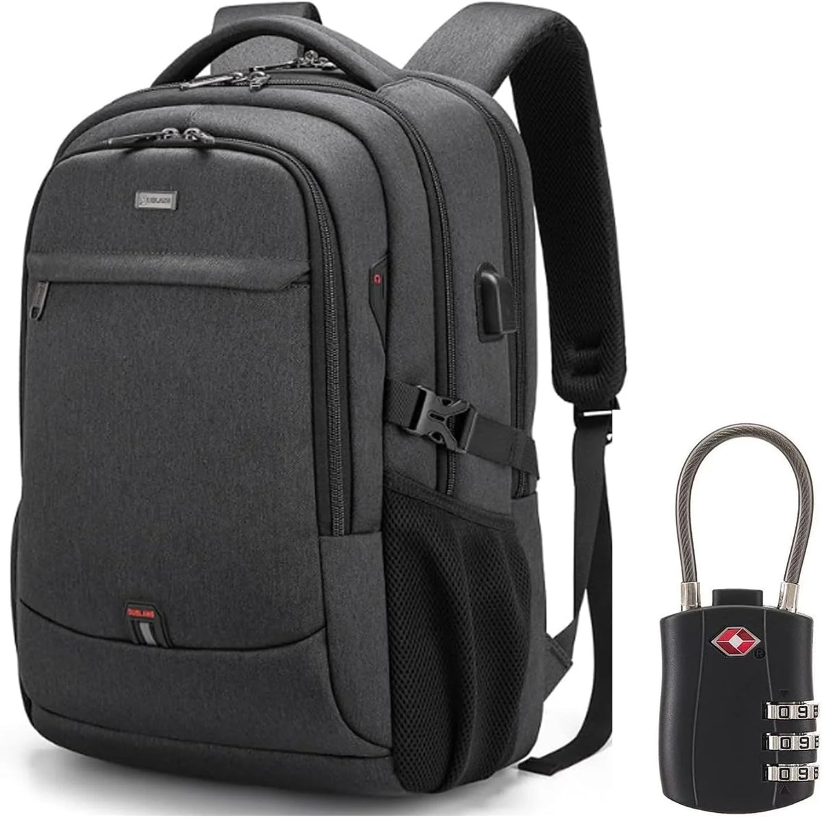 Travel Backpack Laptop 13–17 Inch Anti-Theft USB Charging